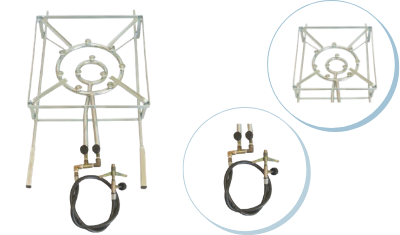 fogareiro para dentro da churrasqueira com queimador duplo metal fogoes 2