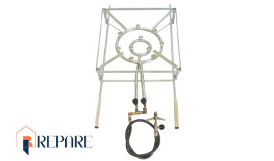 fogareiro para dentro da churrasqueira com queimador duplo metal fogoes 4