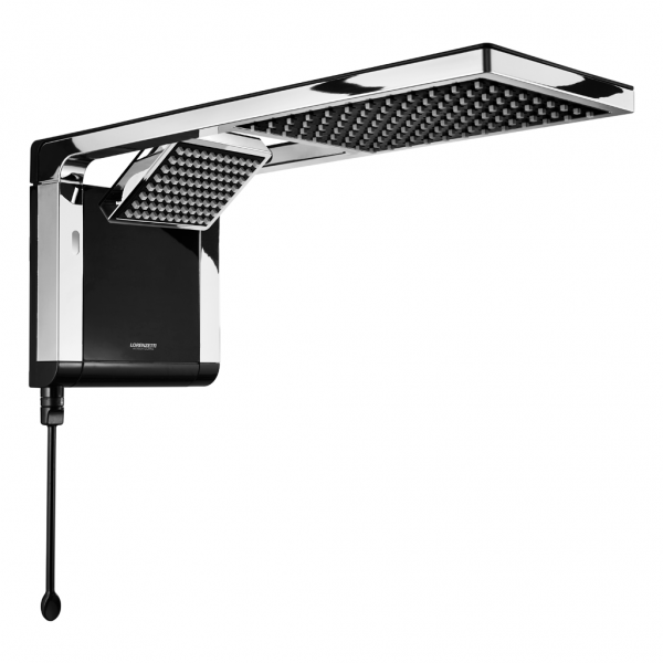 chuveiro lorenzetti acqua duo flex ultra eletronico preto cromado capa 01