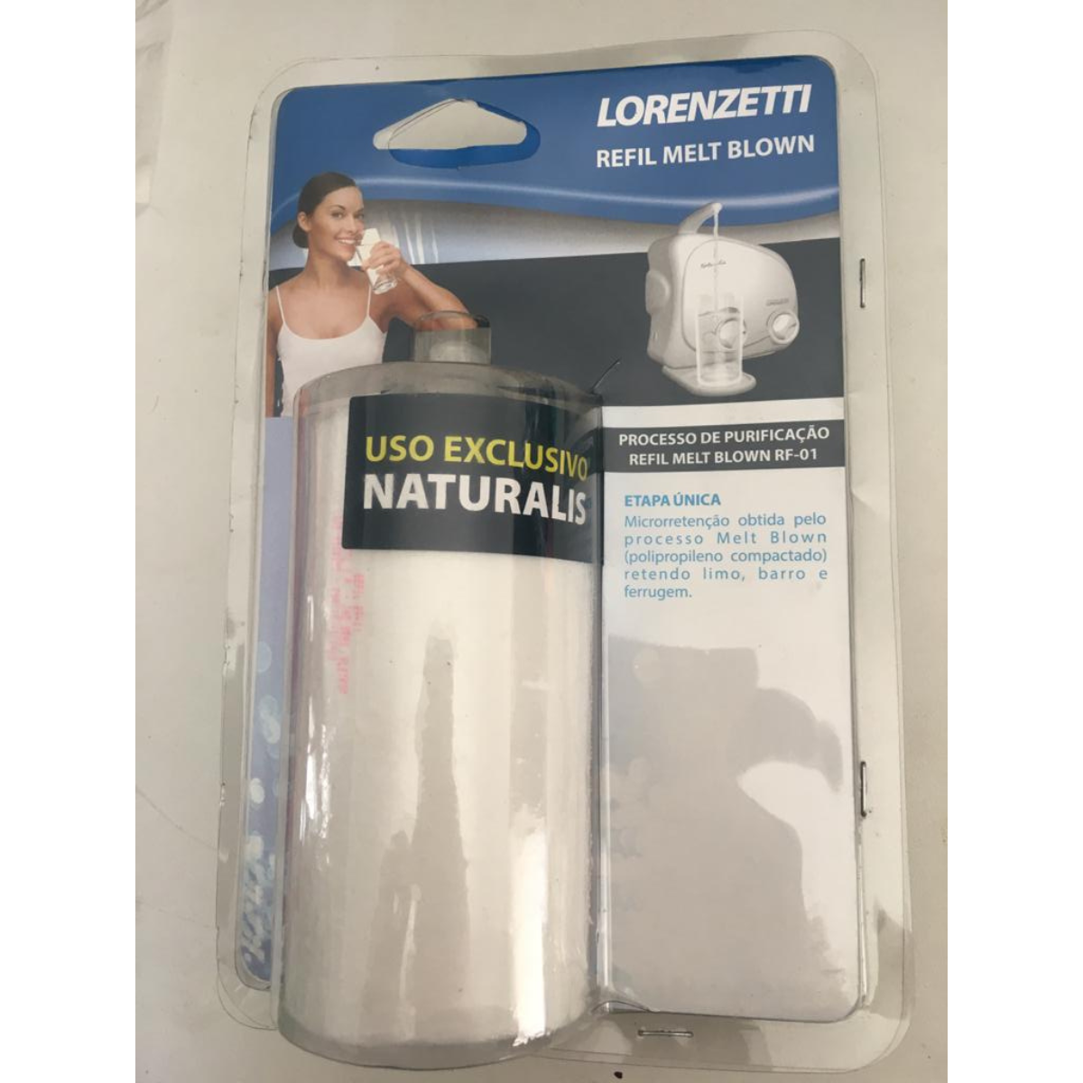 Refil Melt Blown RF-01 Naturalis Lorenzetti - Repare Online