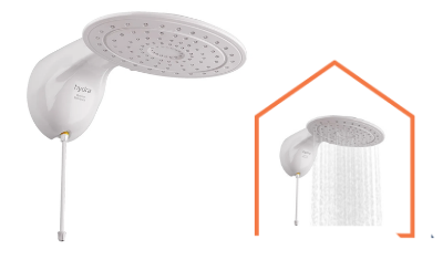 chuveiro eletronico optima branco 7700w 220v hydra 4