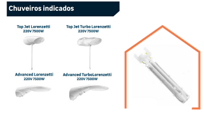 resistencia advancedtop 220v7500w 3056 f lorenzetti 7