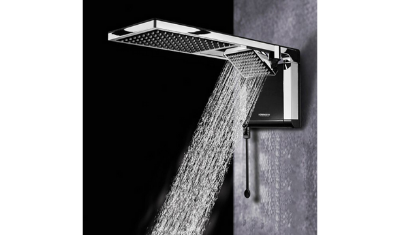 chuveiro acqua duo pretocromado 220v7800w lorenzetti 7