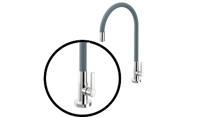 torneira goumert cozinha de mesa galiflex cinza docol 6