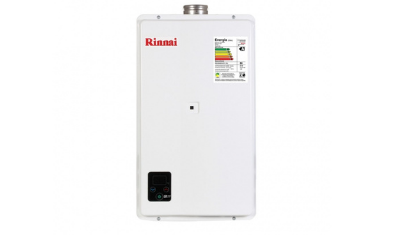 aquecedor de agua a gas glp branco 27 litros rinnai 5