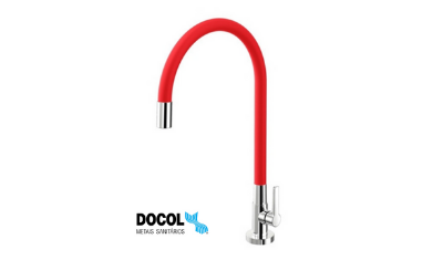 torneira goumert cozinha de mesa galiflex vermelha docol 00966979 6