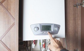 regulando aquecedor a gás