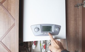 regulando aquecedor a gás
