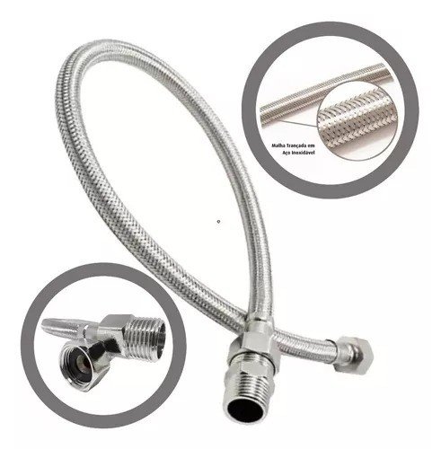 engate flexivel 40cm aco inox p agua m x f 1 2 250102