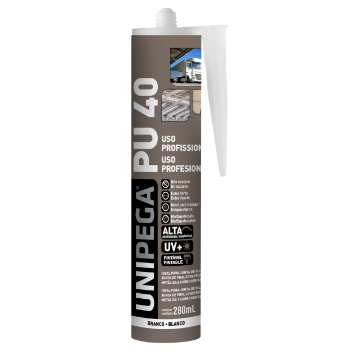 pu 40 280ml unipega branco