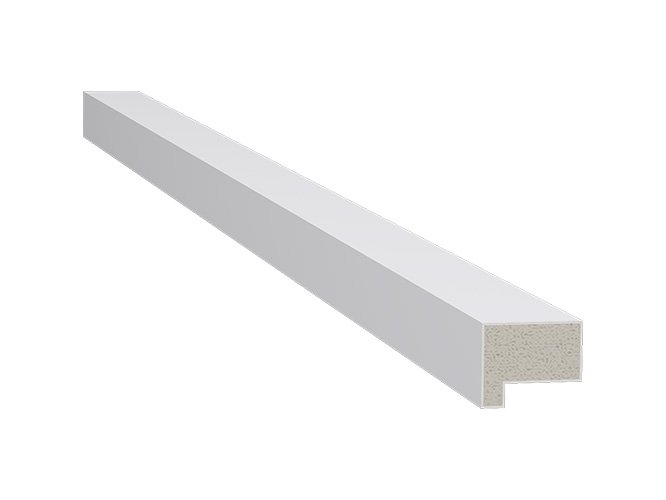 kit painel gize branco de poliestireno com 144 mm de largura santa luzia