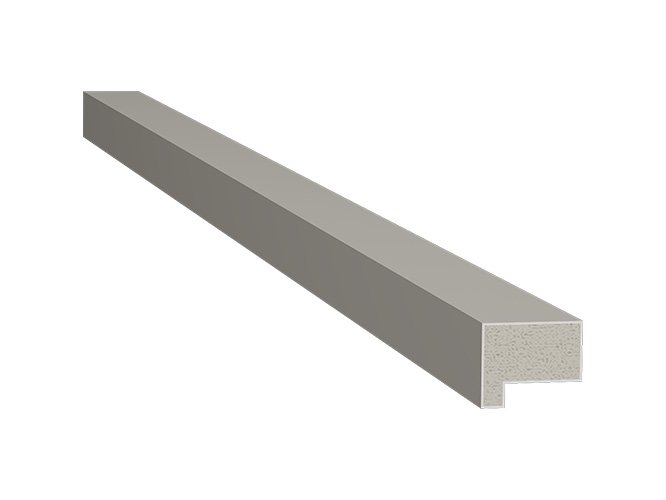 kit painel gize cinza glacial de poliestireno com 144 mm de largura santa luzia 2
