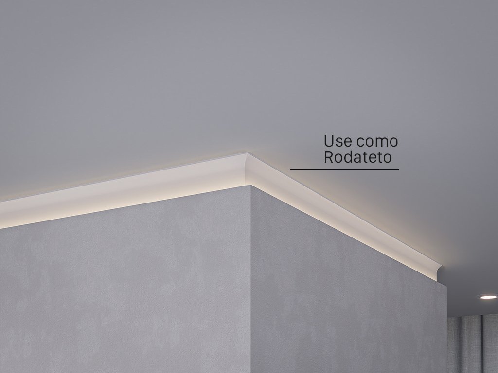 rodape de aluminio inverso curvo branco santa luzia 3