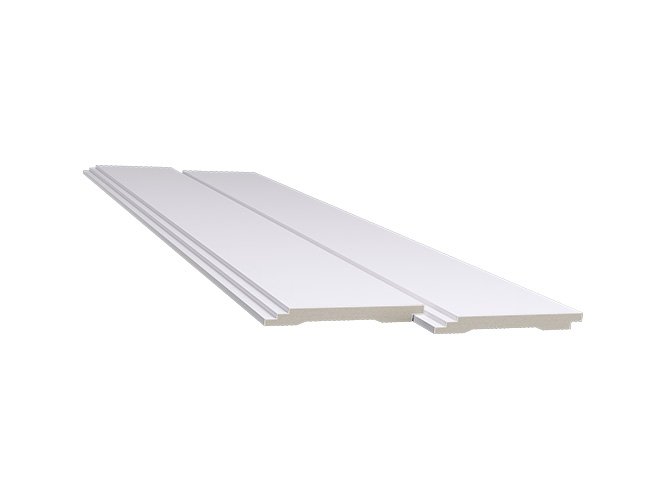 Lambri poliestireno 656 branco com 2,80m Santa Luzia