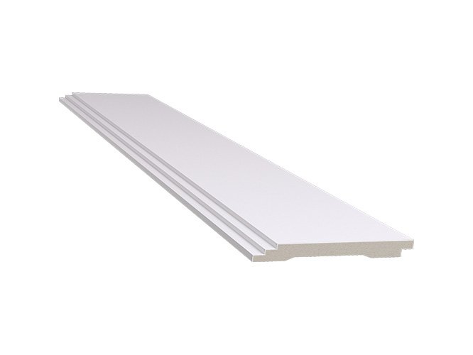 lambri de poliestireno 656 branco com 2 80m de comprimento santa luzia