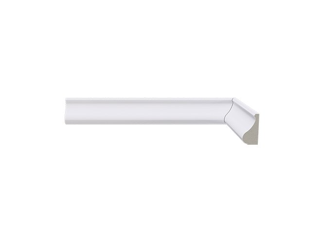 rodameio de poliestireno 605 branco com 33 5mm de altura santa luzia