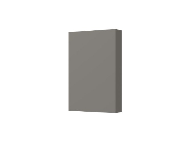socalo de poliestireno 178 cinza titanium com 120mm de altura santa luzia