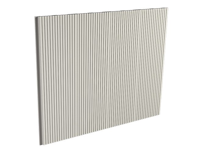 painel nero frisado areia