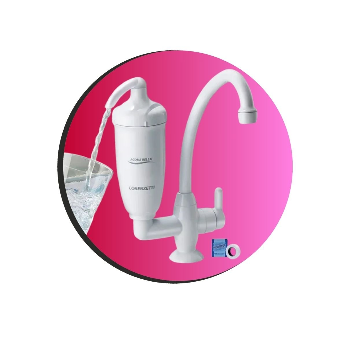 7411040 purificador agua acqua due parede lorenzetti repare 6