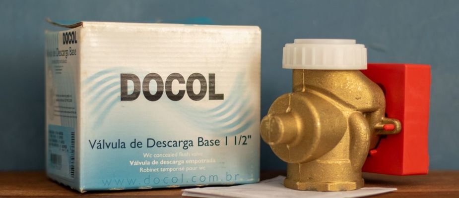 como trocar o reparo da válvula docol​