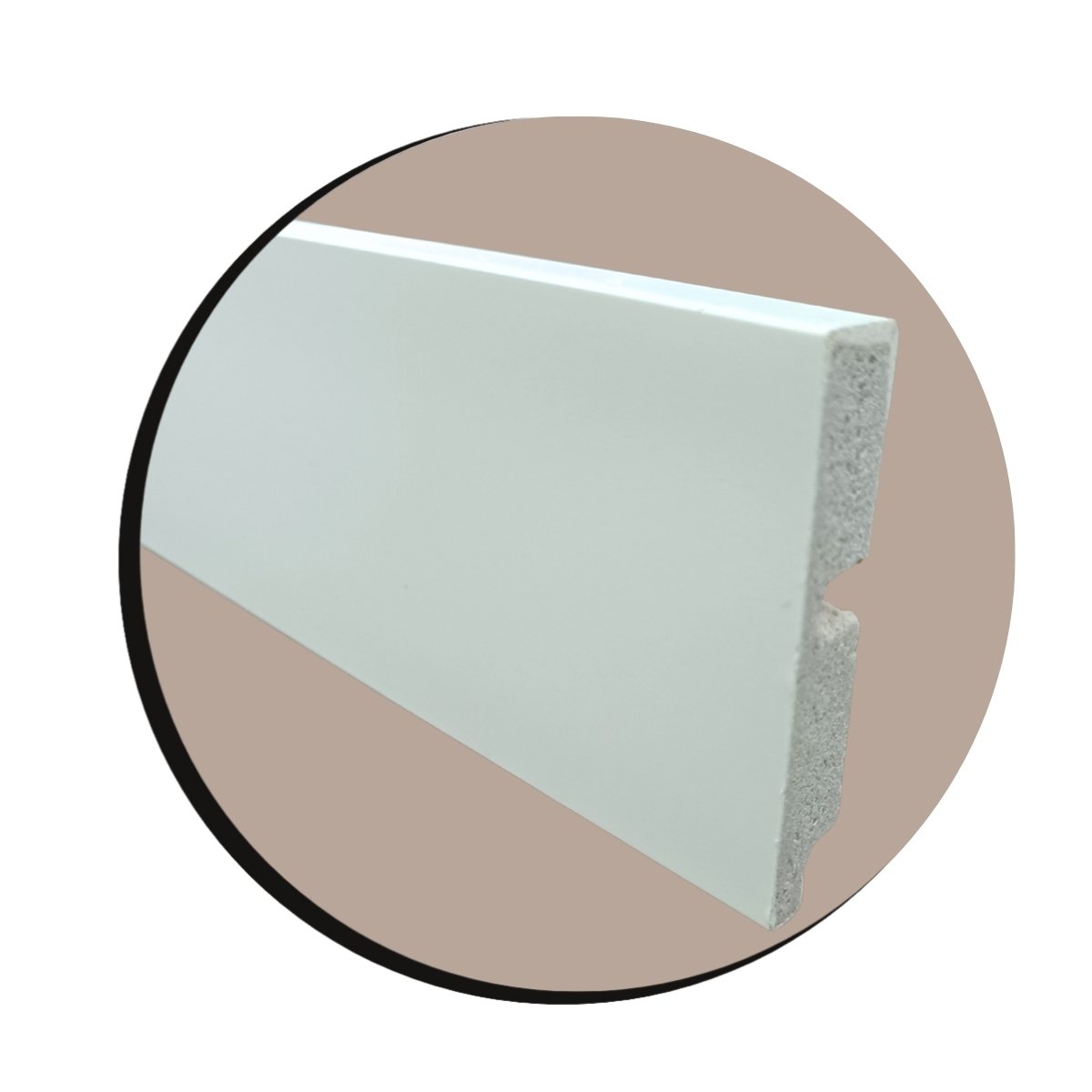 rodapé de poliestireno 451 branco Santa Luzia 7cm