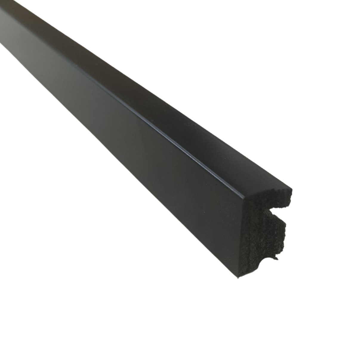Rodapé 3466 Preto de Poliestireno 3x1,6x240cm Santa Luzia - Repare
