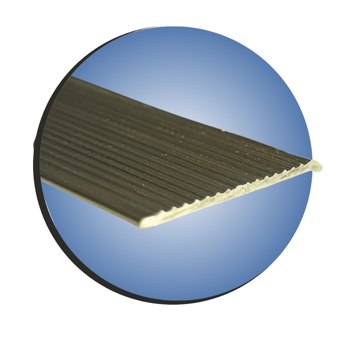 Perfil de Alum&iacute;nio Arremate 2mm Standard Champanhe 3 Metros